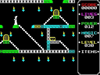 Mighty Magus screenshot 2 for ZX Spectrum